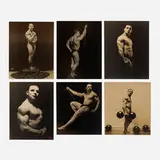 Edwin F. Townsend, Six portraits of Sig Klein, c. 1930, gelatin silver print