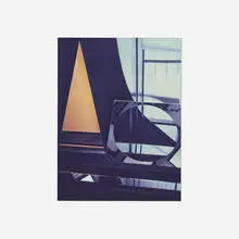 Barbara Kasten, Construct PC-VII, 1982, Polaroid Polacolor print