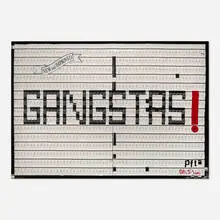 Peter Tunney, Untitled (Gangstas!), found object assemblage