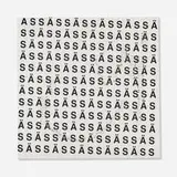 Karl Holmqvist, Untitled (BIG ASS PAINTING), 2015, UV ink and safety pins on canvas