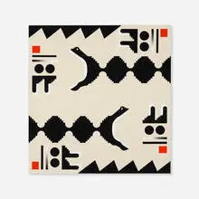 Math Bass, Newz!, 2015, gouache on canvas