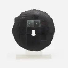 Robert Courtright, Mask, patinated bronze
