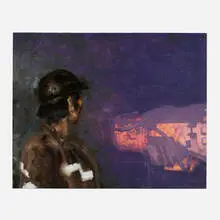 Shaobin Yang, No. 18 800 Meters Under, 2006, oil on canvas