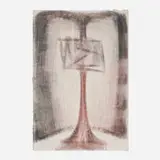 Harry Bertoia, Untitled (Monotype), c. 1960, monotype on rice paper
