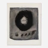 Adja Yunkers, Icon II, 1979, acrylic and collage on artist board