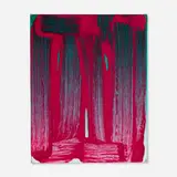 Robert Janitz, <3 was a typo, 2018, oil, wax and flour on linen