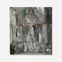 Joachim (Jack) Probst, Cartoon for Mural, 1971, oil on board
