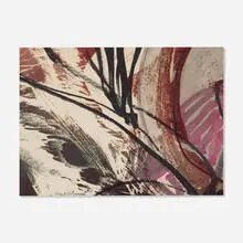Untitled by Syd Solomon, 1978, watercolor, oil and ink on paper, sold Jun 2023