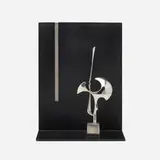 Børge Jørgensen, Magniaer bevaegelse, 1975, enameled steel