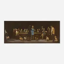 Goran Djurovic, Our Dogs, 2020, oil on canvas