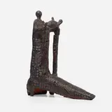 Alexander Ney, Mother and Child, 1974, painted earthenware