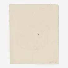 Charles Gaines, Leryuin #2 (Working Drawing for Numbers and Trees), 1985, ink on paper