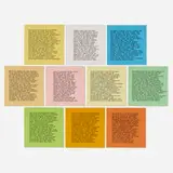 Jenny Holzer, Inflammatory Essays (set of ten)