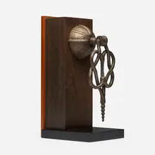 Samuel Yellin, Early door handle, c. 1910, iron