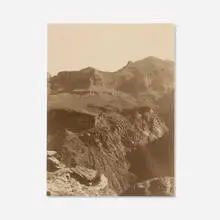 Arthur Wesley Dow, Grand Canyon, Arizona, Lower Gorge - End of Bright Angel Trail, 1911, gelatin silver print