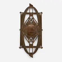 Baluster from the Chicago Stock Exchange Building by Dankmar Adler and Louis Sullivan, 1893, electro-plated copper over cast iron, sold Oct 2025