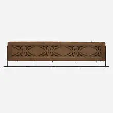 Fretwork panel from the Charnley-Persky House, Chicago by Louis Sullivan and Frank Lloyd Wright, c. 1891-92, carved wood, sold Oct 2025