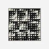 Enzo Mari, Variazione 719, 1963, screenprint on aluminum