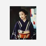 Untitled (from the Bondage Series) by Nobuyoshi Araki, 1997, c-print on aluminum, sold Jul 2017