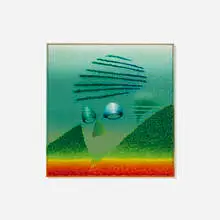 Ed Paschke, Bella Donna, 1979, oil on canvas in artist's frame