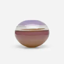 vase by Sonja Blomdahl, c. 1985, glass, sold Jul 2017