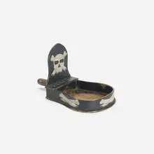 19th Century, collection tray, painted wood