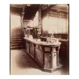 Eugène Atget, 'Md de Vin Rue Boyer' (Marchand de Vin), 1910-11, Albumen print; numbered '261' in the negative