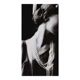 Deborah Turbeville, Chanel Couture Archives for Karl Lagerfeld (Neck and Necklaces), 1998, Gold chloride gelatin silver print; the photographer's estate stamp on the reverse; accompanied by a Certificate of Authenticity