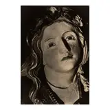 Walker Evans, Ship's Prow Figurehead Detail (possibly New Bedford, Massachusetts), 1931, Gelatin silver print, possibly printed later; the Lunn Gallery stamp