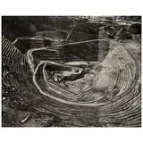 Michael Light, Earth's Largest Excavation, 2.5 Miles Wide and .5 Miles Deep, Looking West, Bingham Canyon, Utah (from 'Bingham Mine/Garfield Stack'), 2006, Archival pigment print; flush-mounted
