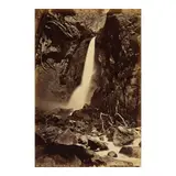 Carleton Watkins, Lower Yosemite Fall, 1865-66, Albumen print