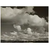Alma Lavenson, Untitled (Yosemite Cloud Study), 1941, Gelatin silver print; mounted