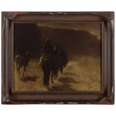 Edward S. Curtis, The Vanishing Race, Navajo, 1904, photograph