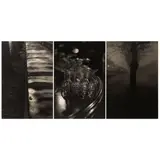 Tomio Seike, Selected Images (comprising 'Quai d'Orsay', 'Rue Saint Honoré', and 'Quai des Tuileries'), 1992, Three toned gelatin silver prints