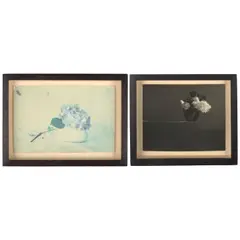 Untitled #42 and Untitled #276 (from 'Box of Ku'), 1981 and 1995 by Masao Yamamoto, An 'RP.' print and a gelatin silver print, sold Jul 2026