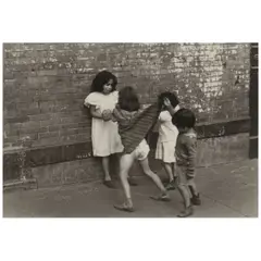 Helen Levitt, New York (Boy Lifting Skirt), c. 1942, Gelatin silver print