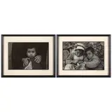 Constantine Manos, Selected Images from 'A Greek Portfolio' (comprising 'Boy' and 'Two Children'), c. 1961-63, Two gelatin silver prints
