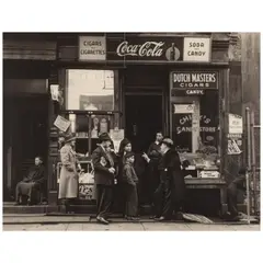 Walter Rosenblum, '"Chick's Candy Store", Pitt Street, N.Y.', 1938, Gelatin silver print