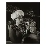 William P. Gottlieb, 'Ella Fitzgerald/Dizzy Gillespie with Ray Brown + Milt Jackson', c. 1947, Gelatin silver print