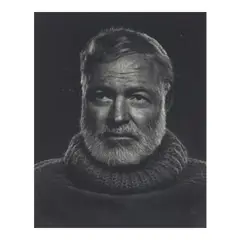 Yousuf Karsh, Ernest Hemingway, 1957, Gelatin silver print