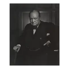 Yousuf Karsh, Winston Churchill, 1941, Gelatin silver print