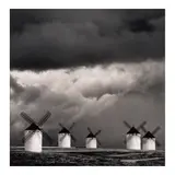 Michael Kenna, 'Quixote's Giants, Study 2, Campo de Criptana, La Mancha, Spain'