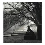 Michael Kenna, 'Guardian Wolf, Courances, France', 1997, Sepia-toned gelatin silver print