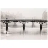 Michael Kenna, 'Pont des Arts, du Carrousel et Royale, Paris, France'