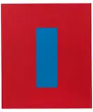 Ulrich Erben, Rot und Blau, 1988, Acryl auf Leinwand