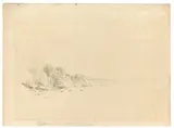 Caspar David Friedrich, Rügische Küste bei Göhren“. Juli 1806
