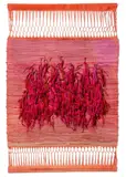 Sheila Hicks, Ohne Titel, aus der Serie „Palghat, Um 1967, Baumwolle, Wolle und Seide