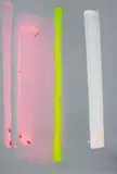 Ohne Titel (Streifenbild) by Sigmar Polke, 1998, Interferenzfarbe auf Grau grundiertem Karton, sold Jun 2012
