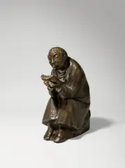 Ernst Barlach, Der Buchleser, 1936, Bronze mit brauner Patina