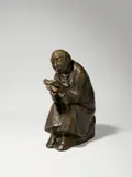 Der Buchleser by Ernst Barlach, 1936, Bronze mit brauner Patina, sold Dec 2020